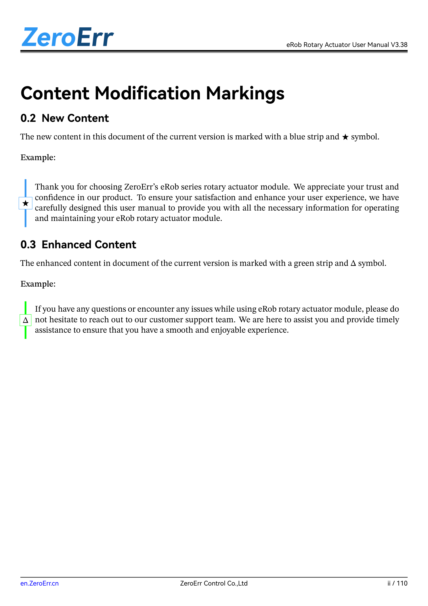 Erob rotary actuator user manual v3 38